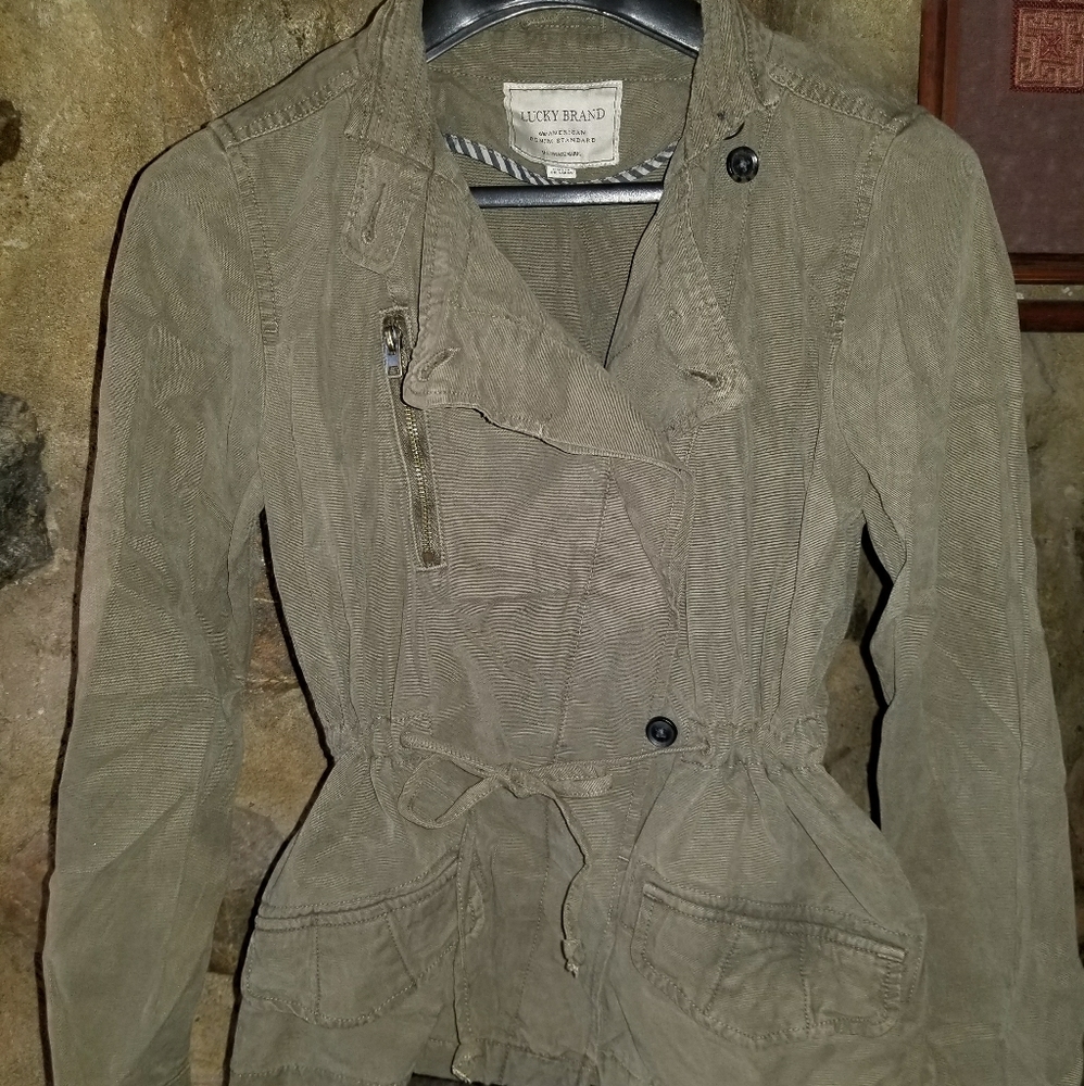 Olive Lucky Army Jacket